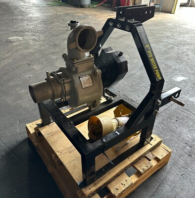 #ad #ad Tractor Driven Operated PTO Powered Water Pump 4IN. With Shaft Gear Drive OS $1249.99