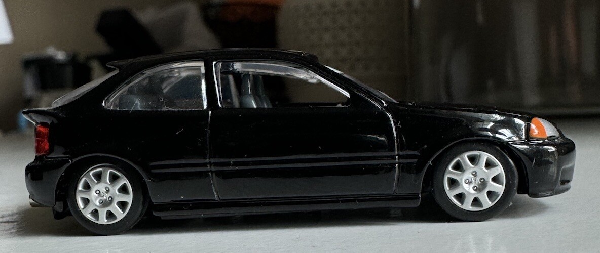 Revell 1/64 Scale HONDA Civic Black Issue#93 | eBay