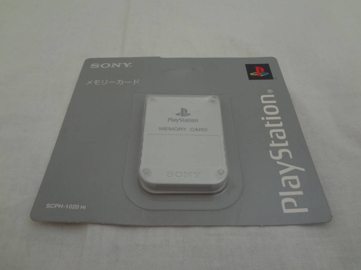 初代 プレステ Memory Card Sony Playstation 1 PS1 Official Memory Card Import SCPH-1020