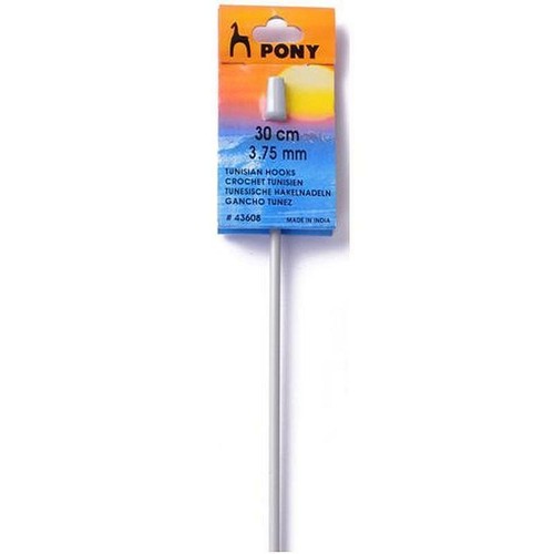 Pony Crochet Hook Tunisian Afghan 12" Wool Yarn 30cm - Picture 6 of 22