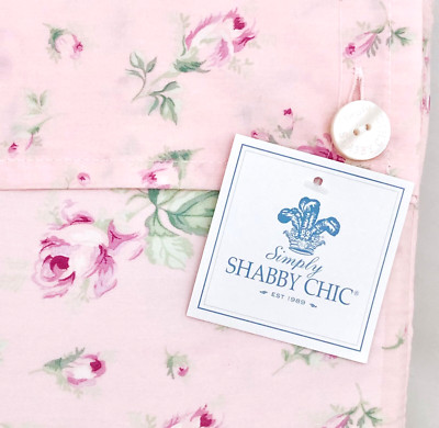 Rachel Ashwell Simply Shabby Chic ANTIQUE GARDEN Rosebud PINK Sheet Set ~ TWIN