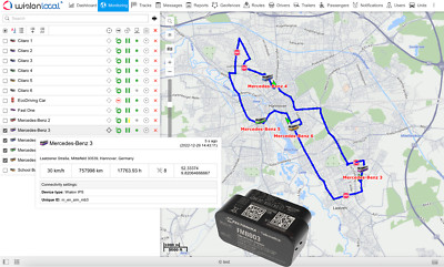 Teltonika FMB003 OBD GPS Tracker - Webportal + APP + 1 Jahr Abonnement