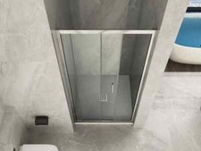 Box Porta Doccia Vetro Trasparente Anticalcare 6MM Apertura Scorrevole Laterale
