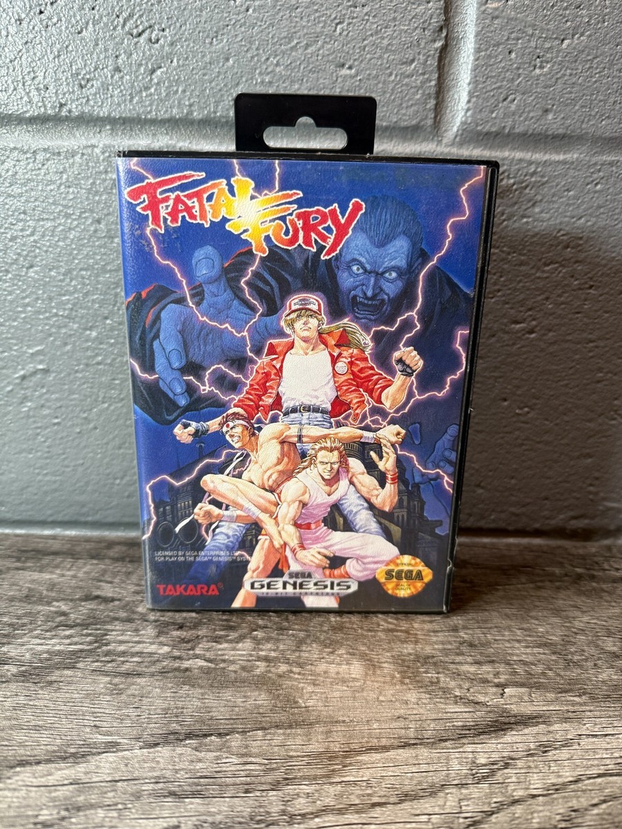 Fatal Fury Sega Genesis Video Game Cart w/ Box Only 26483360301| eBay