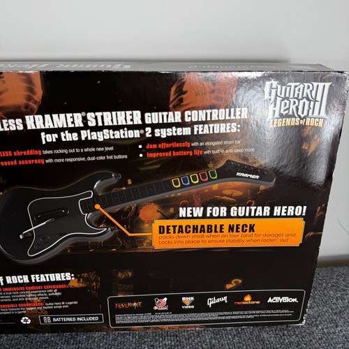 Guitar Hero III: Legends of Rock Bundle (Sony PlayStation 2, 2007) Neu Sealed - Bild 15 von 16