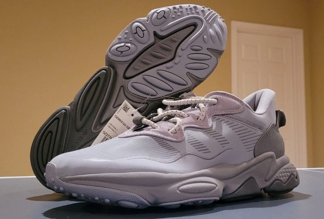 Adidas Ozweego OZWG 'Halo Silver' Running Sneakers Men's SIZE 9.5 Women's 10.5