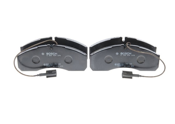 Bosch 0 986 494 278 Bremsbelagsatz, Scheibenbremse FüR Nissan, Renault Trucks-image