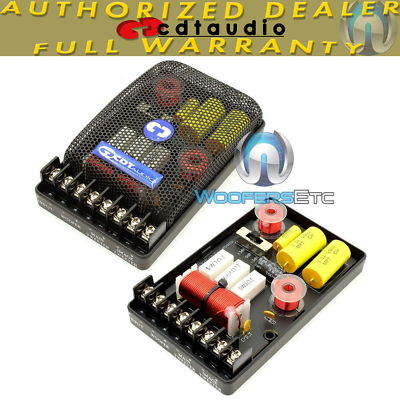 CDT AUDIO EX-540 2-WAY PASSIVE CROSSOVERS W/ IMAGE TWEETER OUTPUT