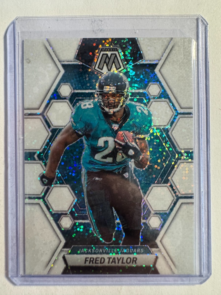 2023 Panini Mosaic - Fred Taylor #107 White Sparkle Prizm