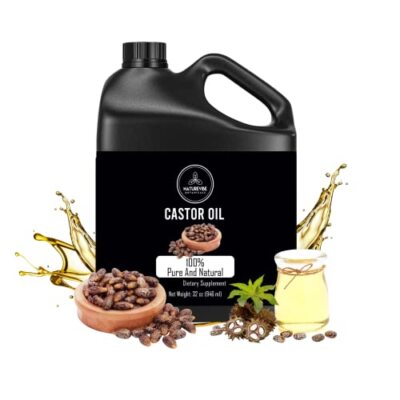 Botanicals Castor Oil 32 Ounces | 100% Pure and Natural | Great for Skin Care...