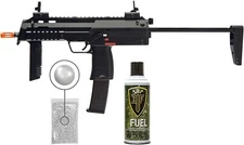 Umarex HK MP7 GBB Blowback Airsoft Rifle with Green Gas Tank and BBs Bundle