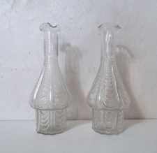 paire de vases soliflore en