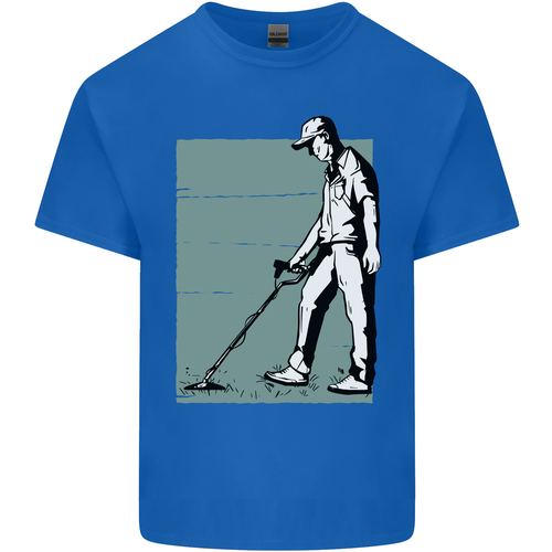 A Man Metal Detecting Detector Kids T-Shirt Childrens - Picture 53 of 67