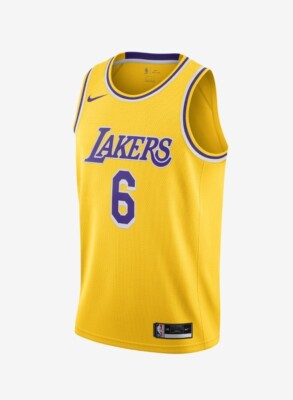 ウェア Lakers CE 22-23 Lebron James Jersey XXL Nike Lakers LeBron James Statement Edition 2022/23 Jersey Men's