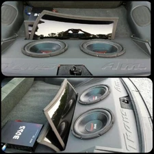 1999-2002 Trans Am Coupe T-Top Subwoofer Box with Trans Am