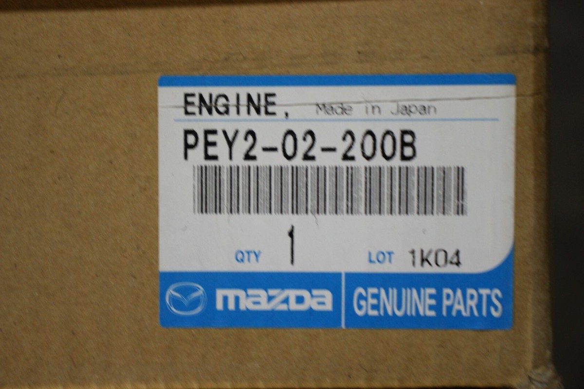 New OEM Mazda Engine 2.0 Short Block Complete Motor Mazda3