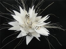 80 Colours Peacock Feather Flower Goose Twisted Mount Millinery Hats Fascinator