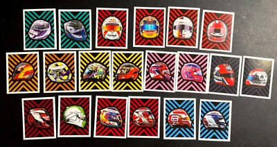 ADHÉSIF STICKER VINTAGE ITALIEN - AUTO MOTO DENIM F1 - Années 80 - Original