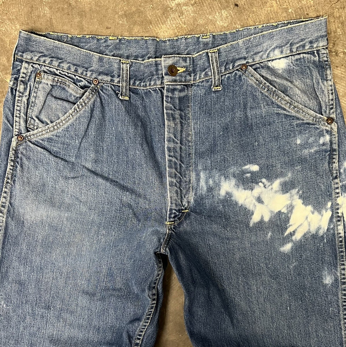 Vintage 50s Lee Dungaree Carpenter Jeans Sanforized Denim Vintage 50s Lee Dungaree Carpenter Jeans Sanforized Denim