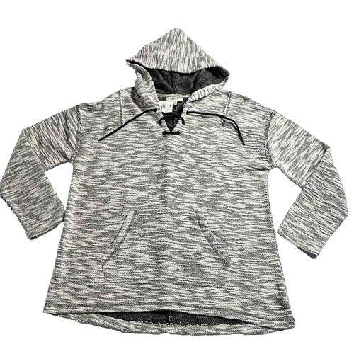 Y2K Archive Faded Brown Zip Hoodie Striped Sleeve Grunge Opium