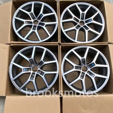 20" GRAY STYLE WHEELS RIMS FITS FOT VOLVO S60 POLESTAR SET OF 4 20X8 20X9