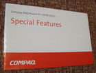 VINTAGE Compaq iPaq Pocket PC H3700 Series Special Features Manual Rare