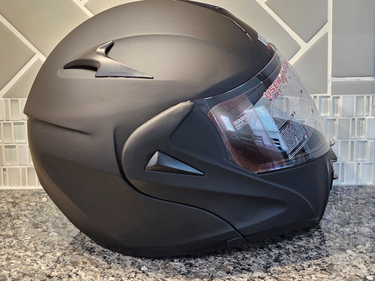 Virtue MD808 Full Face Motorcycle Helmet Flipup L Modular