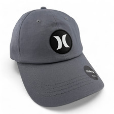 Hurley Brand Icon Logo Grey Child Youth Adjustable Baseball Cap Dad Hat