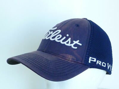 Casquette De Golf Titleist Pro V1 Ajustée Taille S/M Grise – Flexible Et Confortable