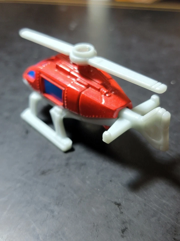 Helicóptero de rescate Burger King Kids Meal #3 Matchbox 2004  Foto 2 de 3
