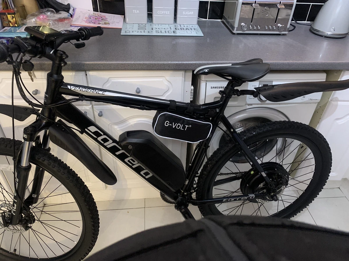 e bike carrera 20inchbike 48 v battery 35mph pedal assist