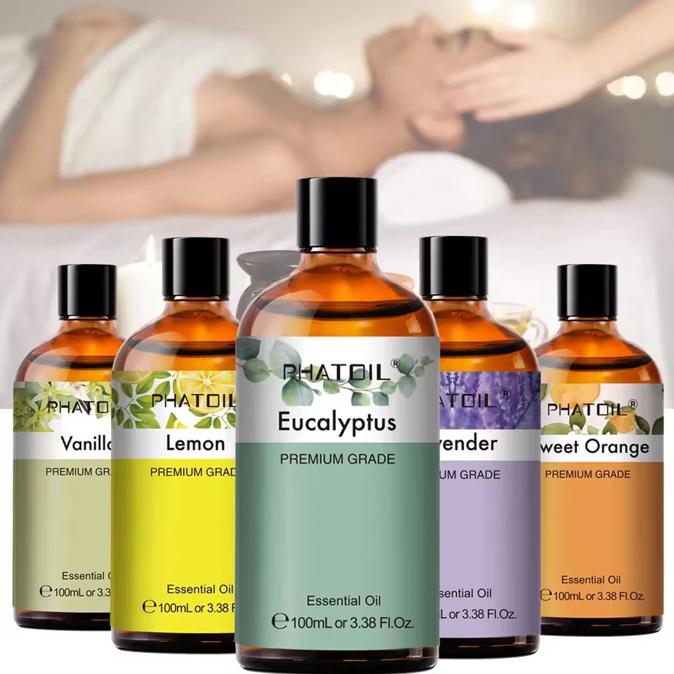 100ML Essential Oil, Pure Aromatherapy Essential Oils for Diffuser, Humidifier - Image 2 of 4