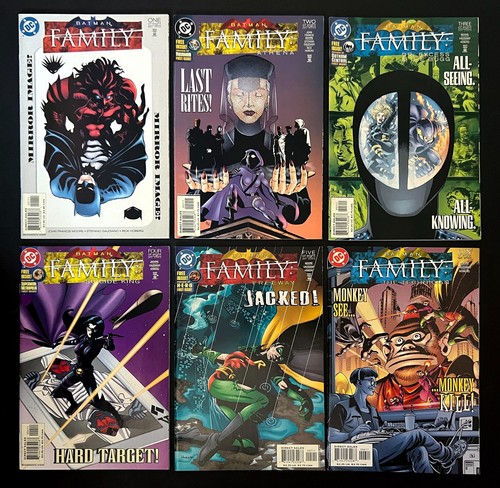 Batman Family #1-6 Nice Lot 1, 2, 3, 4, 5, 6 DC Comics 2002-2003