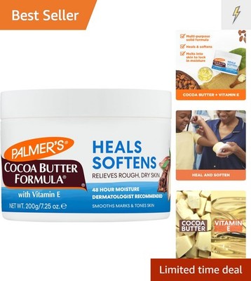 Cocoa Butter Formula Daily Skin Therapy Solid Lotion with Vitamin E, Body Moi...