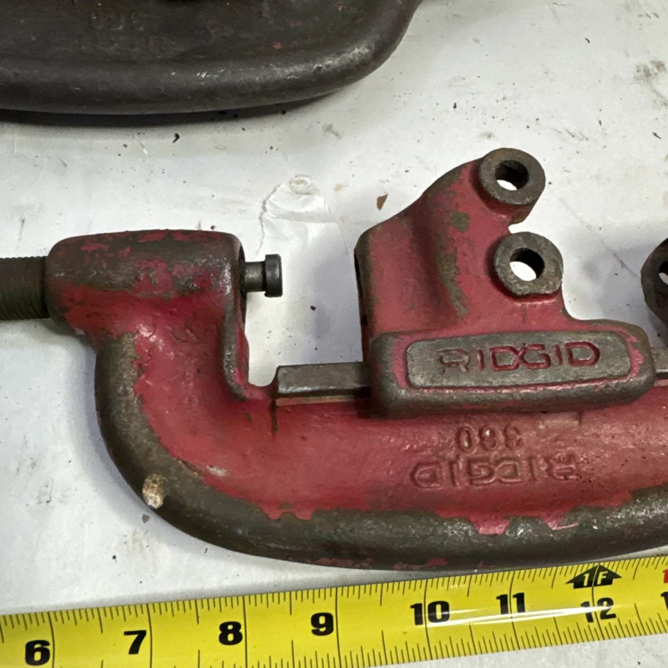 Ridgid 360 copper brass aluminum PVC plumbing HVAC Heavy Duty Pipe Cutter - Image 3 of 4