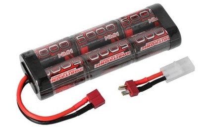 Robitronic - NiMh Pack 7.2v 5000mAh Tamiya and Deans StickPack 6 Cell