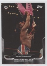 2021 This Month In WWE History Topps Online Exclusive Davey Boy Smith #27 tr4