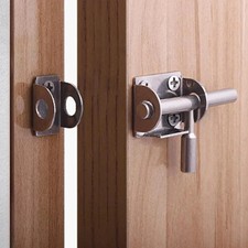 NEW 1PC Sliding Bolt Door Latch Lock Hasp Gate Toilet Safety Home Hardware