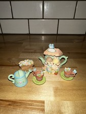 Enesco Precious Moments Mini Tea Set 1998 My Forever Friend