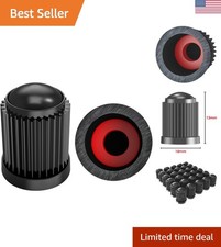 Airtight Universal Tire Stem Caps - 30 Pack for Cars, Trucks & Motorcycles