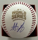 Chicago Cubs Anthony Rizzo 2016 Autographed World Series Baseball