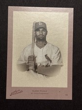 2005 Donruss Leather & Lumber Studio Portraits #SP5 Albert Pujols /25 