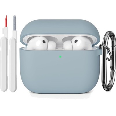AirPods Pro 3 Silikonhülle Reinigungsset Karabiner Case Weich Schutz