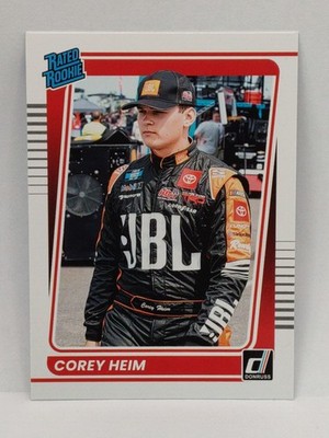 2022 Panini Donruss NASCAR Corey Heim Rated Rookie #32 (RC) Card Racing 23xi