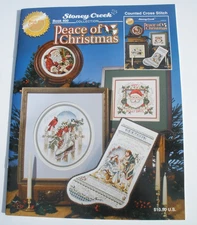 Peace Of Christmas Cross Stitch Pattern Stoney Creek Book 400