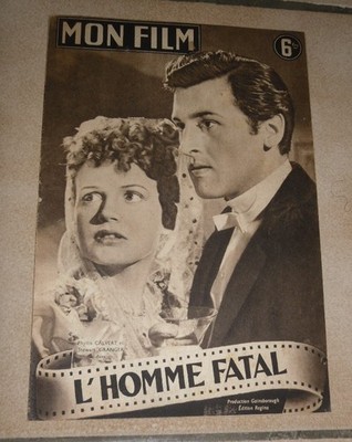 MEIN FILM NR. 4 L'HOMME FATAL Kino Monatsschau 1946
