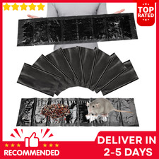 8 Pack SUPER Sticky LARGE Mouse Mice Rat Glue Pest Trap Boards Insect Catcher...