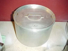 Chambers Anderson Gas Stove Thermowell Aluminum Round 7 Qt Soup Pot Deep Well