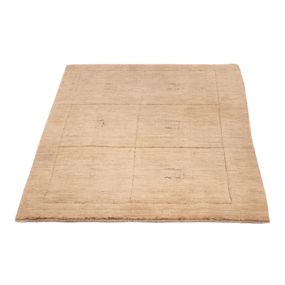 Morgenland Gabbeh Teppich - Loribaft Softy - 117 x 85 cm - hellbeige - Bild 4 von 4