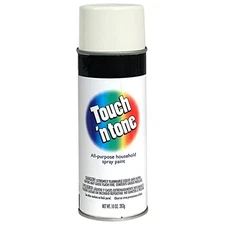 Rust-Oleum 10 oz White Touch'n Tone General Purpose Spray Paint Gloss- PACK OF 2